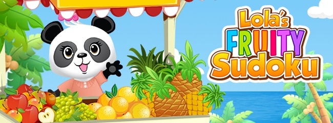 Lola's Fruity Sudoku - Lola Panda